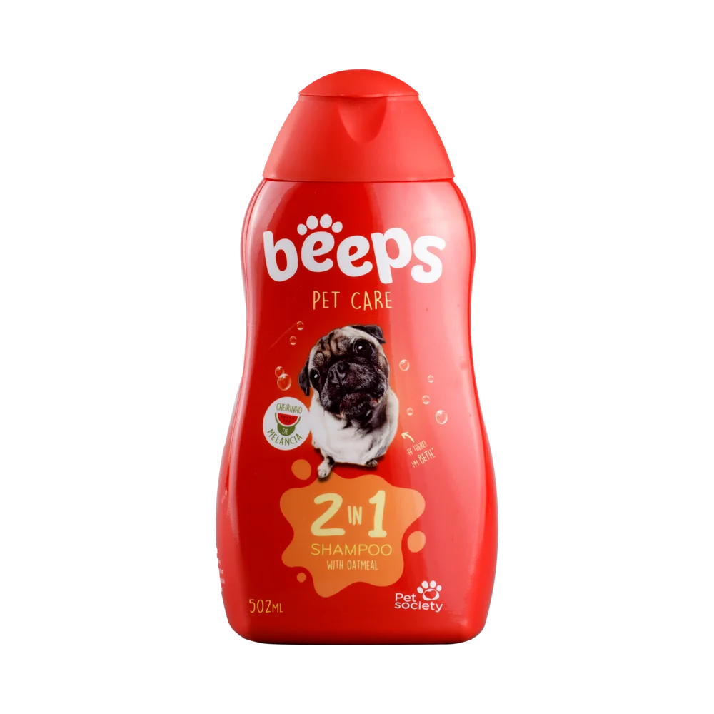 Shampoo para mascotas 2 en 1 Beeps- 502ml