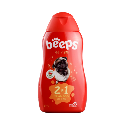 Shampoo para mascotas 2 en 1 Beeps- 502ml