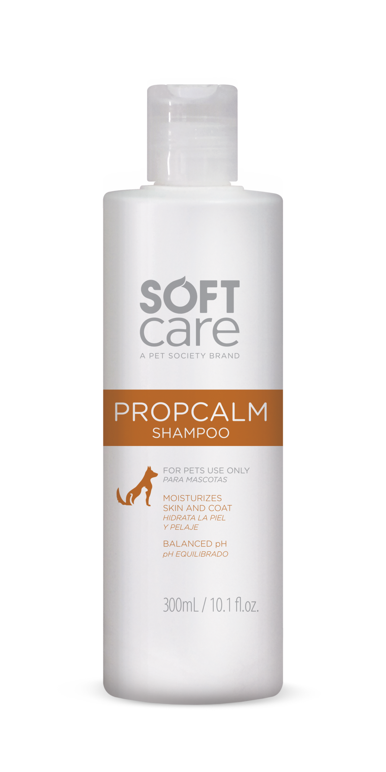 Shampoo para Perros y Gatos Soft Care Propcalm 300 Ml
